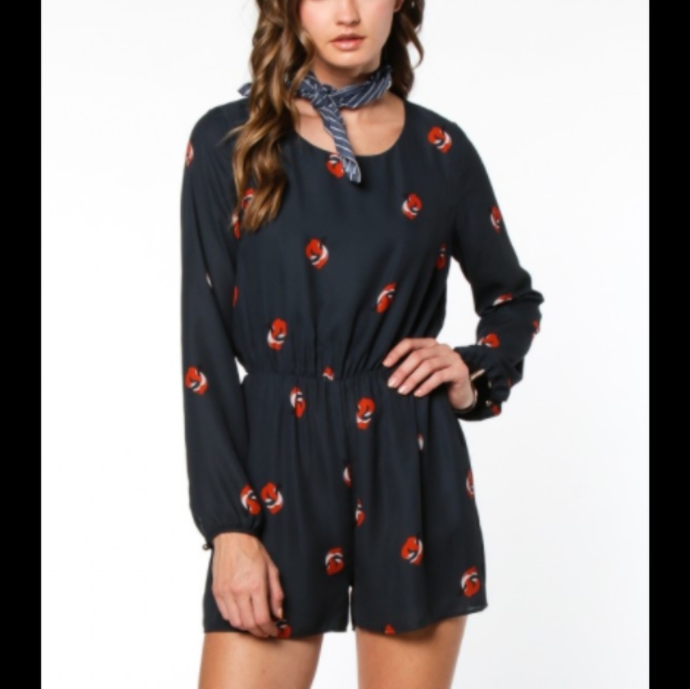 NWT Fox print romper 🦊